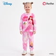 thumbnail image 4 of Disney Princess Belle Elsa Hoddie and Jogger 2Pcs Outfits Set Toddler to Big Girl Size 3-10, 4 of 11