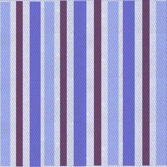 Ahgly Company Indoor Square Patterned Slate Blue Area Rugs, 7' Square
