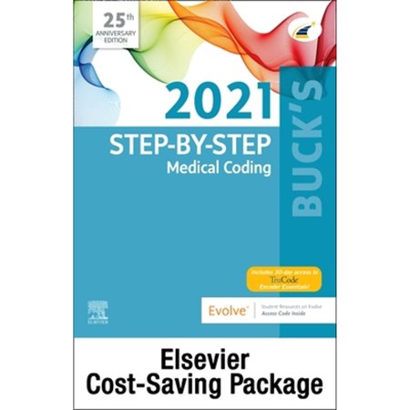 Pre-Owned Buck s Step-By-Step Medical Coding 2021 Edition - Text and Workbook Package (Paperback) 032379274X 9780323792745