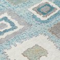 thumbnail image 2 of Dalyn Rugs Machine Washable Indoor/Outdoor Chantille Teal 5' x 7'6" Rug, 2 of 9