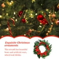 thumbnail image 4 of Wosthever Guirnalda de pino artificial para ambiente festivo navideño, decoraciones navideñas colgantes para puerta navideña Kits de decoración para fiestas, 4 of 6