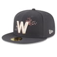 thumbnail image 3 of Men's New Era Graphite Washington Nationals 2022 City Connect 59FIFTY Fitted Hat, 3 of 6