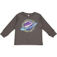 thumbnail image 3 of Inktastic Planet Saturn with Stars Boys or Girls Long Sleeve Toddler T-Shirt, 3 of 5