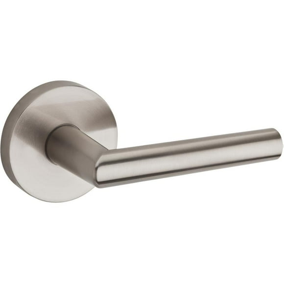 Satin Nickel Modern Milan Passage Door Leverset