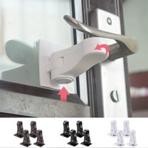 Dream Lifestyle Removable and Punch-free Balcony Childproofing Cabinet Safety Lock White 4 Piece