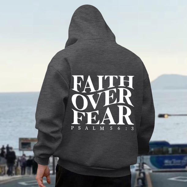 WILLBEST Sudaderas En Pareja Sudaderas con Capucha para Hombre Sudaderas Holgadas De Manga Larga con Estampado Delantero y Trasero para Uso Diario Informal En Otoño e Invierno Mediana