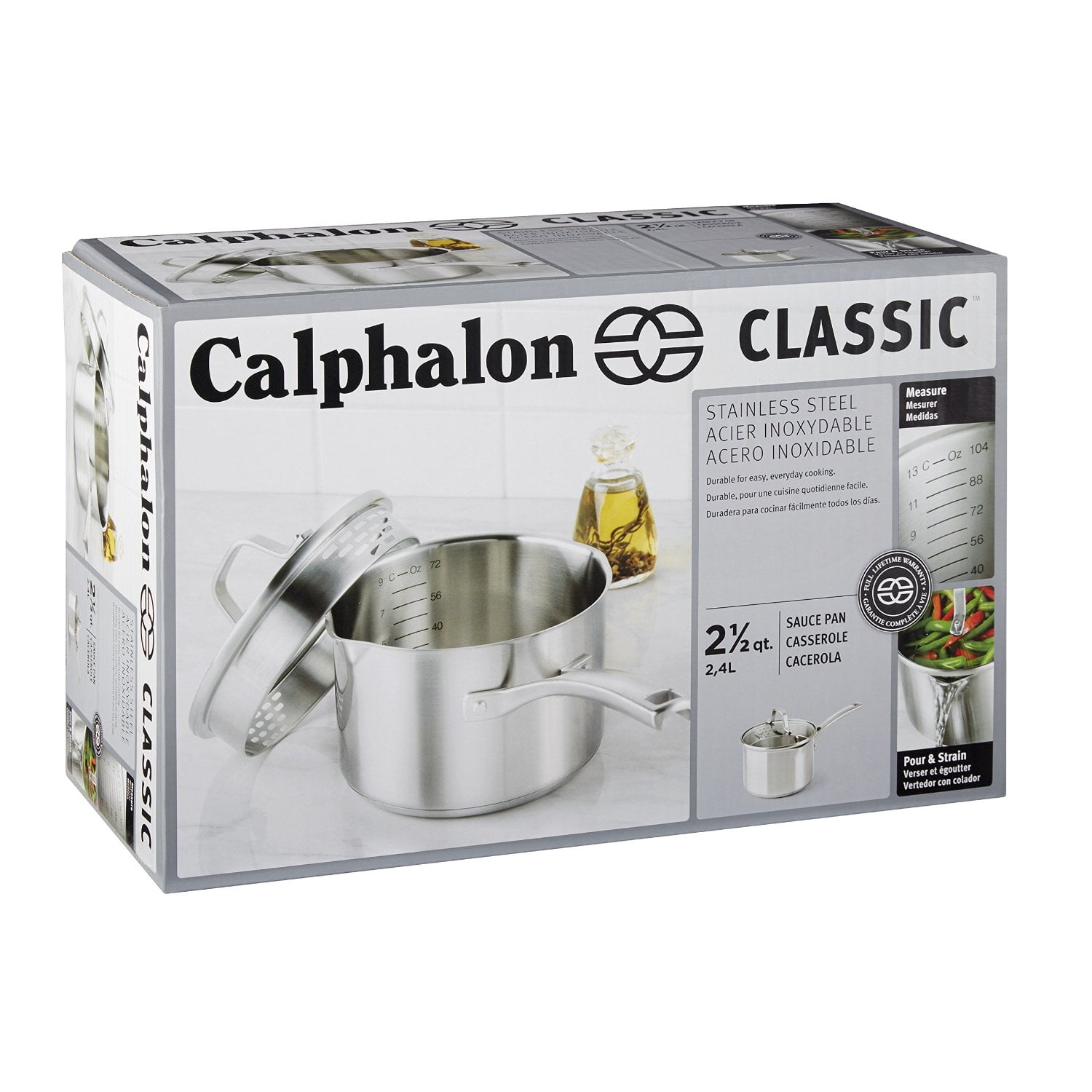 Brand-new Calphalon Classic 3.5-quart Sauce pan - household items - by  owner - housewares sale - craigslist
