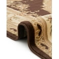 thumbnail image 5 of Unique Loom Versailles Collection Area Rug - Henry (2' 2" x 6' 1" Runner Brown/Cream), 5 of 7