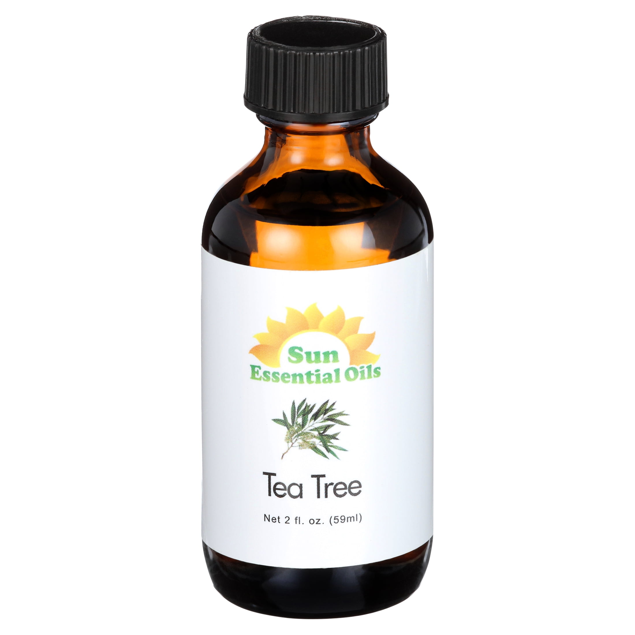 Sun Essentials Tea Tree Essential Oil (Huge 8oz Bottle) Bulk Tea Tree Oil -  8 Ounce 
