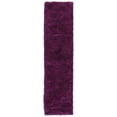 thumbnail image 3 of SAFAVIEH California Plush Solid Shag Runner Rug, Purple, 2'3" x 9' - Modern Design, Purple, Non-Shedding & Easy Cleaning, Ultra Plush Thick Pile, Ideal for Living Room, Bedroom, Entryway, 3 of 13