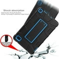 thumbnail image 3 of Allytech Shockproof Case for Amazon 7 Inch Tablet Fire 7 2019 9th Generation, Heavy Duty Protective Kickstand Rubber Kids Children Proof Cases Covers for All-New Amazon Kindle Fire 7, Black/Blue, 3 of 6