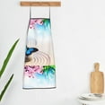 thumbnail image 6 of Naloa 1Pack Adjustable Bib Apron Waterdrop Resistant Cooking Kitchen Aprons for Women Men Chef, Butterfly In Blossoms Zen Print, 6 of 8