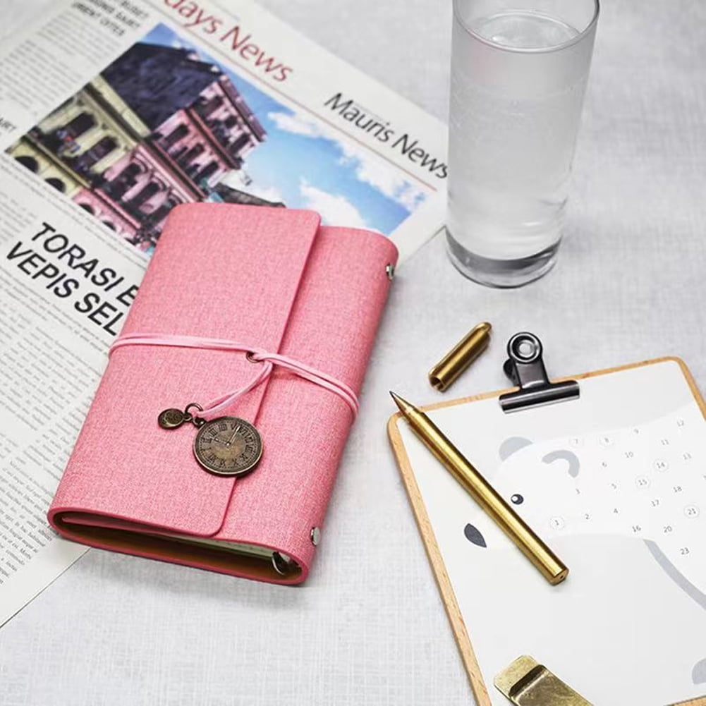 KYAIGUO Thick Hardcover Notebook A5 Can Be Laid Flat for Writing Professional Notebook Suitable for Work Business Office 7.87x4.72inch