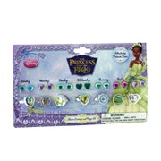 Princess and the Frog Rings and Earrings Set - 7 Day Ring Set