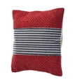 thumbnail image 6 of LR Home Red Nautical Striped Throw Pillow, 6 of 8