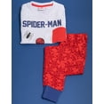 thumbnail image 3 of Marvel Boys Red Short Sleeve Long Leg Pyjama Set, 3 of 6