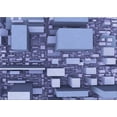 thumbnail image 1 of Ahgly Company Machine Washable Indoor Rectangle Transitional Deep Periwinkle Purple Area Rugs, 8' x 12', 1 of 7
