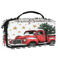thumbnail image 2 of Herdesigns Christmas Buffalo Plaid With Red Truck Carrying Case for Nintendo Switch 2 with 20 Game Card Slots, Portable Travel Carry Case for Accessories and Console, 2 of 8