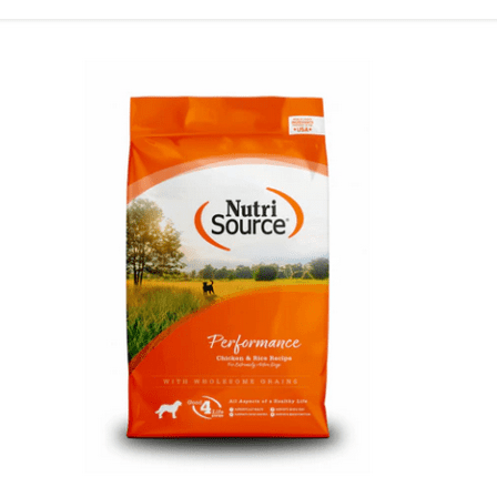 NutriSource Performance Chicken & Rice Dry Dog Food 40 lb