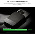 thumbnail image 4 of Native Union (Re)Classic Power Bank | Qi2 MagSafe - 5000mAh 15W Portable Charger for iPhone Air, 17 (Black), 4 of 7