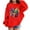 Red, variant on LUOGENLI Sweatshirts for Girls 12-14 Girl's Boy's Hoodie Long Sleeve Soft Sweatshirt Graphic Hoody Kids Cute Pullovers Top Clothes for Girls Sweatshirts for Girls 160