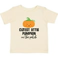 thumbnail image 3 of Inktastic Cutest Little Pumpkin in the Patch Halloween Boys or Girls Baby T-Shirt, 3 of 5