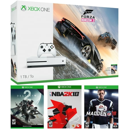 Choice of 1TB Xbox One S with Bonus Game