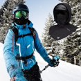 thumbnail image 5 of Pasamontañas Pasamontañas Polar Con Capucha Polaina Para El Cuello A Prueba De Viento Térmico Invierno Transpirable Para Motocicleta Ciclismo Esquí Hombres Mujeres Negro, Gorro Térmico Visera Para Montar Otoño/Invierno Motocicleta JM JM, 5 of 5