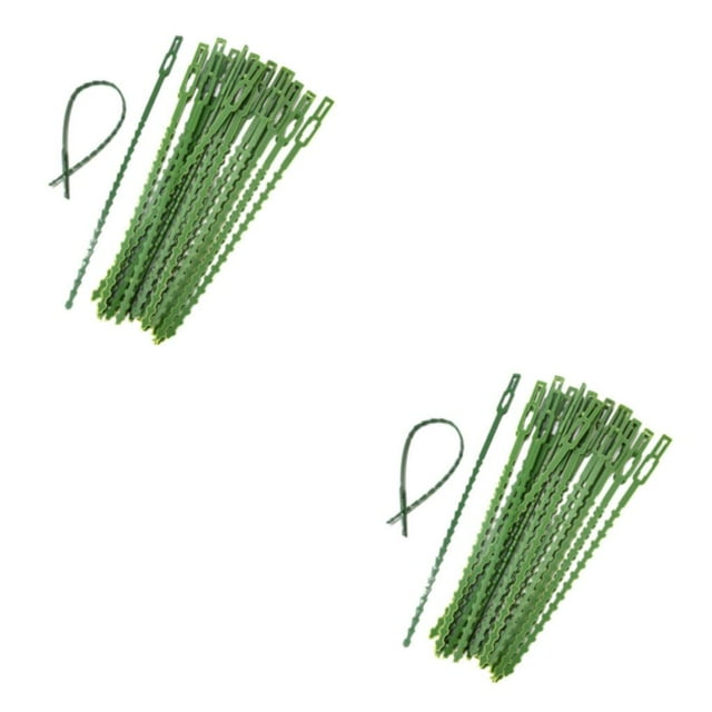 Guardoinrt 50pack/lot Cable Ties Made Easy Long Lasting And Non-toxic Fastener Multiple green 11cm 2Set
