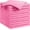 Pink, variant on Pink Microfiber Cleaning Cloth,12PK Reusable Cleaning Rags, Highly Absorbent Shop Rags Bulk, All-Purpose Car Cleaning Towels for TV Screen, Kitchen, Bathroom, Restaurant Garage, 14"X12"