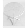 thumbnail image 5 of Mesa Redonda Tipo Bistró para Interior y Exterior 60 cm con Base Central – Diseño Moderno EKE Life Home, 5 of 5