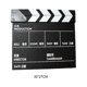 thumbnail image 5 of Seitruly Clapperboard de película, accesorio, placa de aviso, patrón impreso, resistente, grabación de vídeo, Director, claquetas, tableros de Electrónica  negro chino grande 30*27 CM, 5 of 8