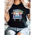 thumbnail image 1 of Easter Bunny Print T-Shirt, Casual Crew Neck Short Sleeve Comfort Tee Top For Spring & Summer, Women's Clothing Tee For Adult, Men, Women, Teen, Teenager, Adolescent, Youth, 1 of 6