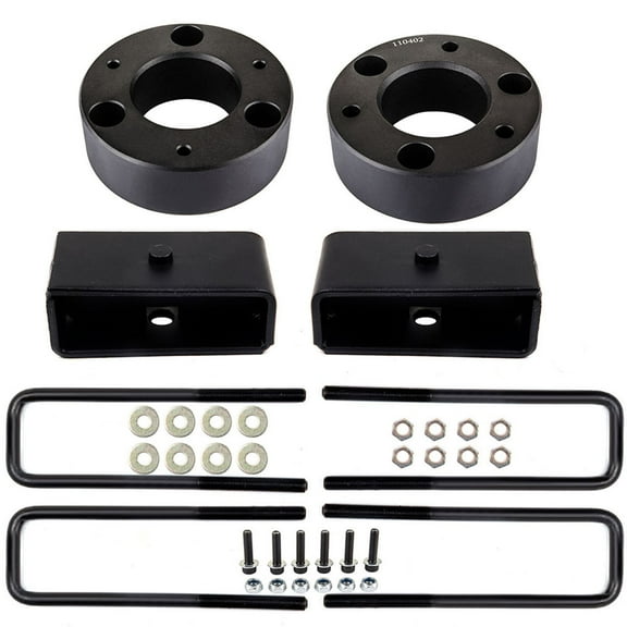 SCITOO 3 inch Front 1 inch Rear Leveling lift kit for Chevrolet 2007-2018 Lift Strut Spacer Compatible for Chevrolet Avalanche 5.3L 2007-2013 Front Lift Spacers Rear Lift Blocks