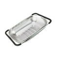 thumbnail image 1 of GROWTH TANK Expandable Stainless Steel Colander/strainer Kitchen Strain, Drain, Rinse, 1 of 9