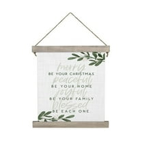 Hanging Canvas-Merry Be Christmas (10 x 17)