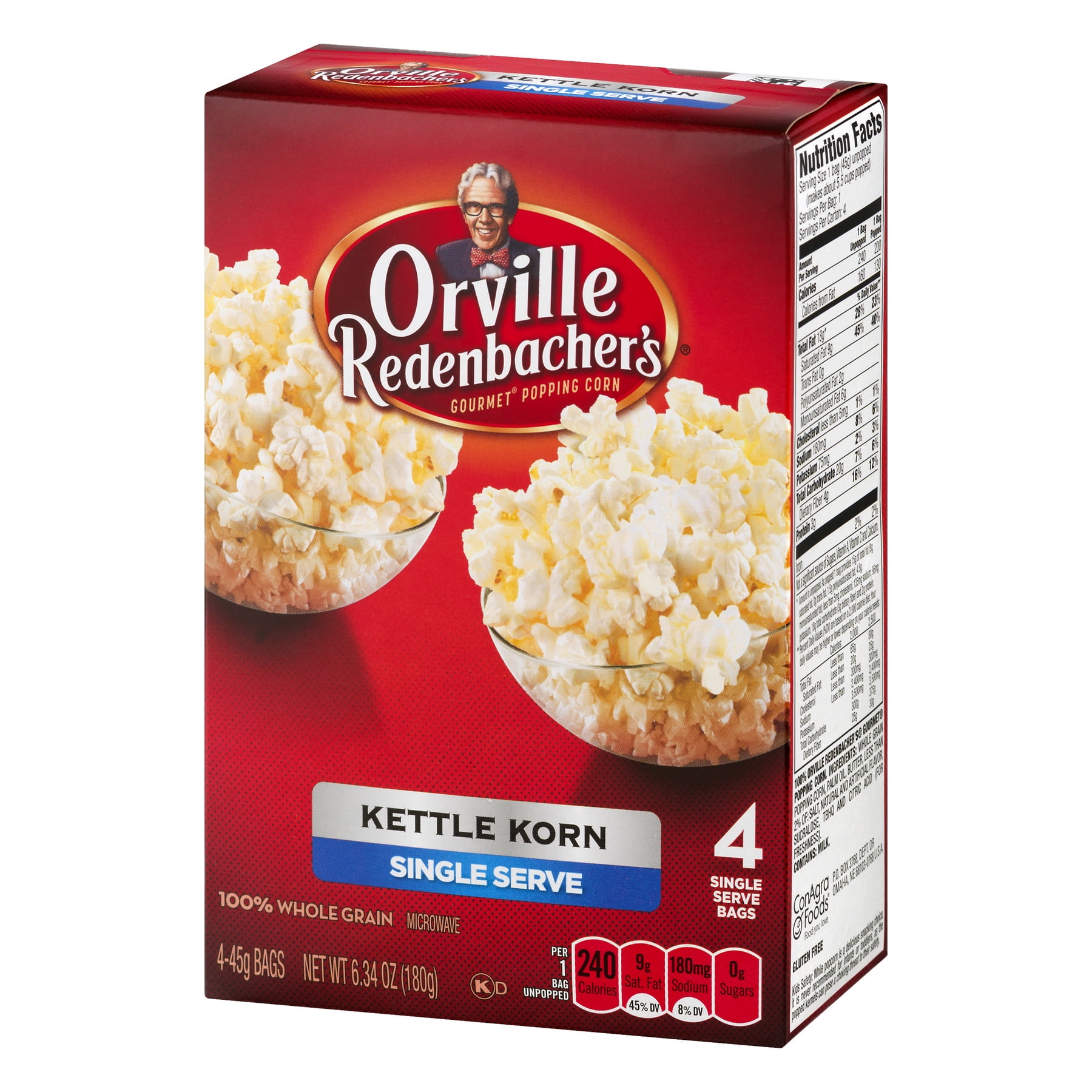 Orville Redenbacher S Kettle Korn Microwave Popcorn
