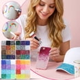 thumbnail image 4 of Colorful DIY Resin Rhinestone Kit – 30000pc Bedazzling Kit Rhinestones, 48 Colors Resin Jelly Rhinestones for Bedazzling, Multicolor 3mm Flatback Gems for Nail Art & Diamond Art with B7000 Glue, 4 of 5