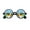 Black frame gray fil, variant on SDFGTstore Kaleidoscope Rave Glasses Festival Goggle Rainbow Sunglass Kaleidoscope Sunglass