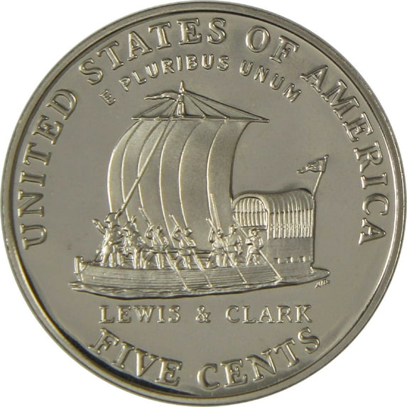 2004 S Keelboat Jefferson Nickel Choice Proof 5c Coin
