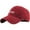 Daddy 1 - Burgundy, variant on KBETHOS Daddy Dad Adjustable Fit Unisex Hat, Black