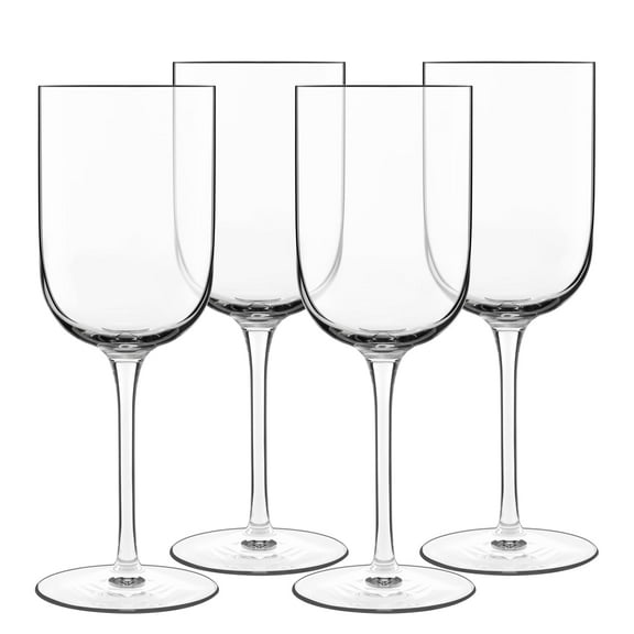 Luigi Bormioli Sublime 13.5 oz Red Wine Glasses, Set of 4, Clear