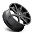 thumbnail image 2 of DUB 1PC Aluminum Rim S110 PUSH 22X9.5in Gloss Black Finish, S110229597+25, 2 of 3