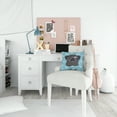 thumbnail image 4 of Winter Snowflake Dog Face Design Fabric Decorative Pillow, 4 of 4