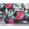 thumbnail image 3 of Soimoi Poly Georgette Fabric Flower Watercolor Printed Craft Fabric by The Yard 52 Inch Wide, 3 of 3