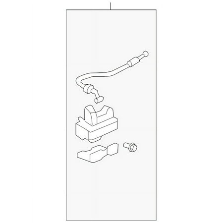 Genuine OE Honda Release Handle - 82643-SJC-A01ZA