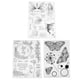 thumbnail image 5 of Sellos para hacer tarjetas, 3 uds., sellos transparentes, sellos transparentes, bricolaje, sellos transparentes diseñados para profesionales Jadeshay  A, 5 of 8