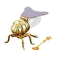 thumbnail image 2 of Tarro de miel de abeja, recipiente multifuncional para almacenamiento con cuchara, recipiente para condimentos Color f, 2 of 9