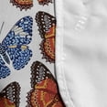 thumbnail image 4 of Butterfly Microwave Oven Cover, Detailed Drawing of Colorful Butterflies Pattern Winged Insect, Water Resistant Organizer with Pockets for Kitchen, 36" x 12", Multicolor, by Ambesonne, 4 of 4