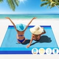 thumbnail image 1 of Manta de Playa Famstar 305x274 cm Impermeable y Antiarena, 1 of 7
